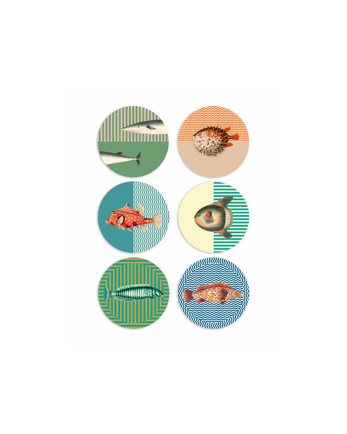 Posavasos de PVC Marea