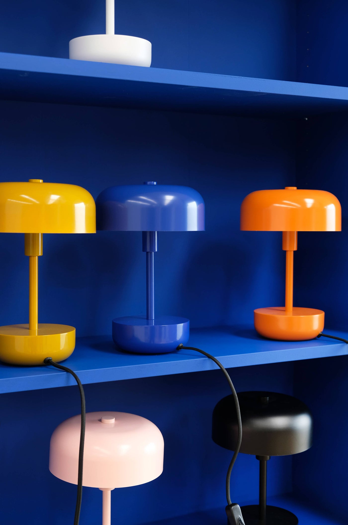 Lámpara de mesa Haipot naranja