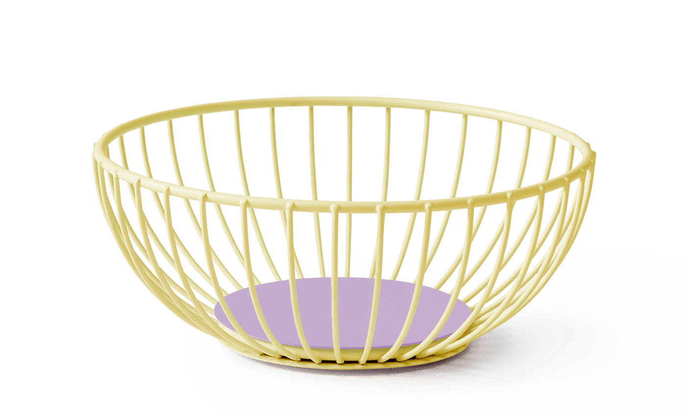 Cesta de Alambre Iris