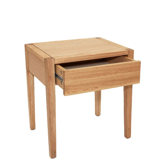 Mesita de Noche Madera Roble