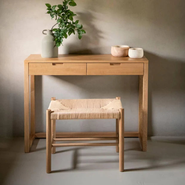 Mesa Consola Madera Roble