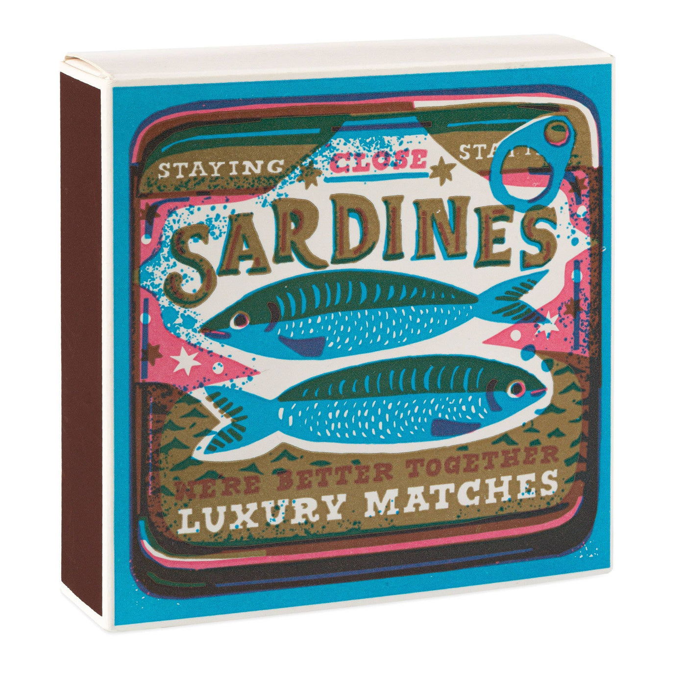 Mecheros cuadrados Better Together Sardines