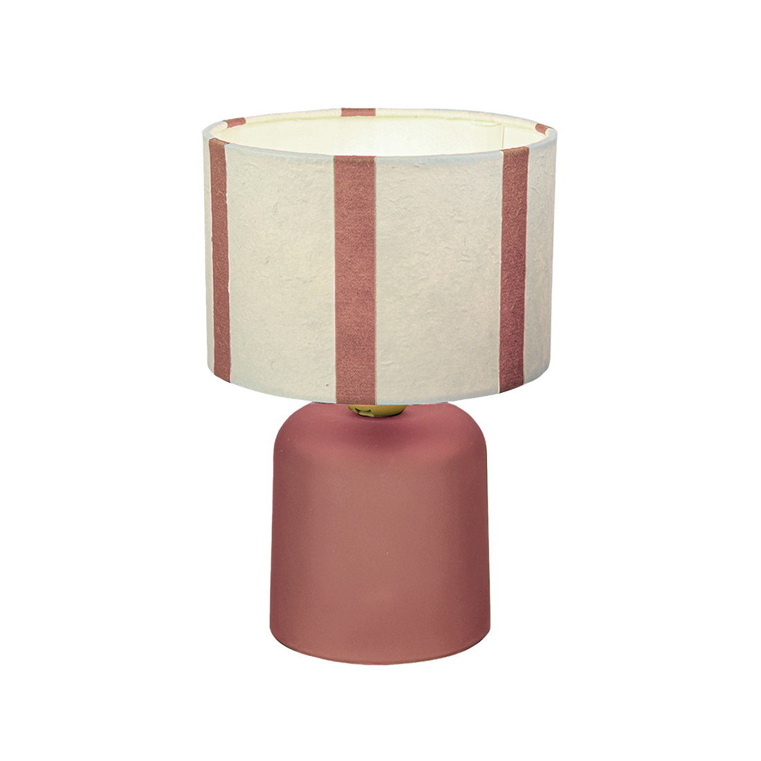 Deco LED raya rosa a pilas D13 H20cm