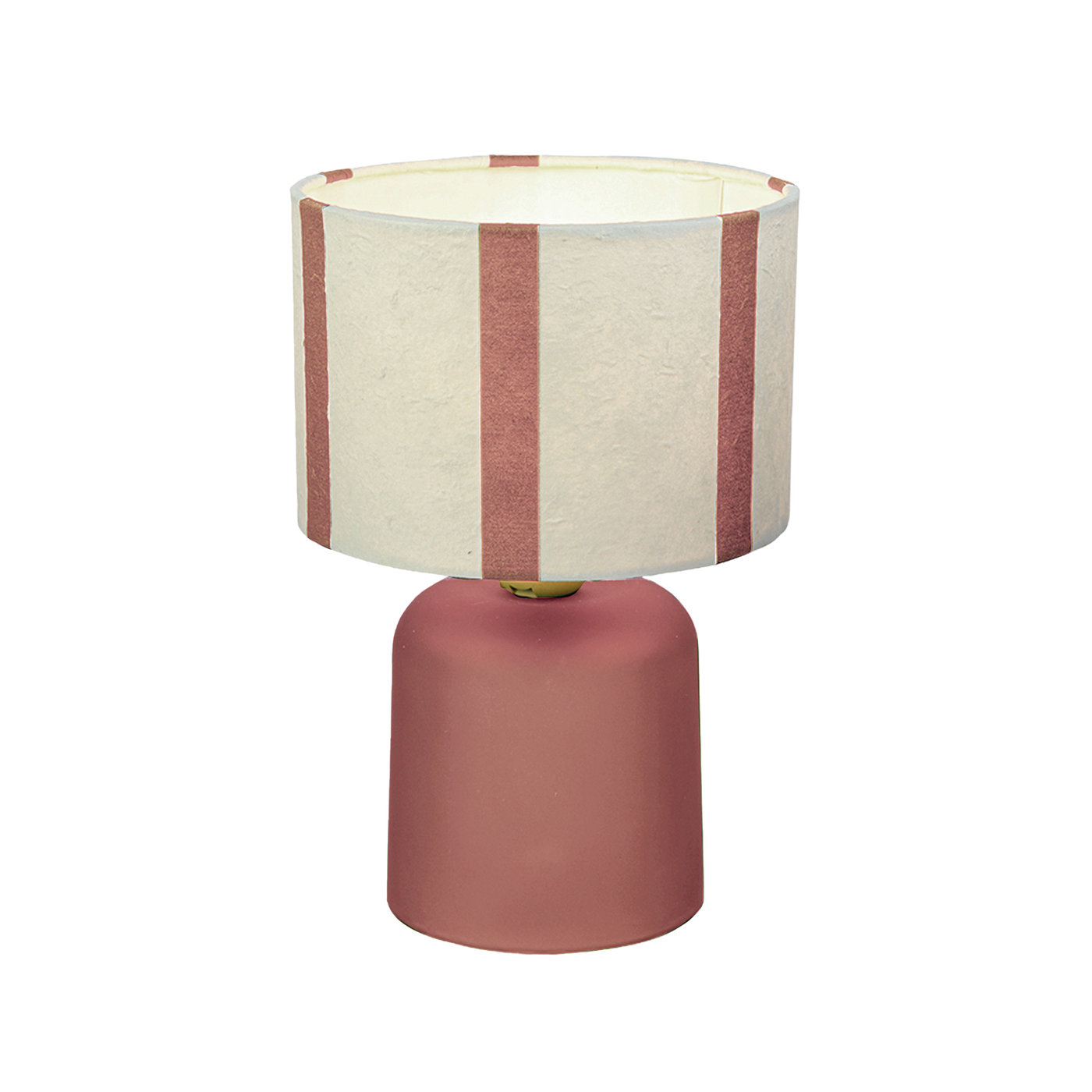 Deco LED raya rosa a pilas D13 H20cm