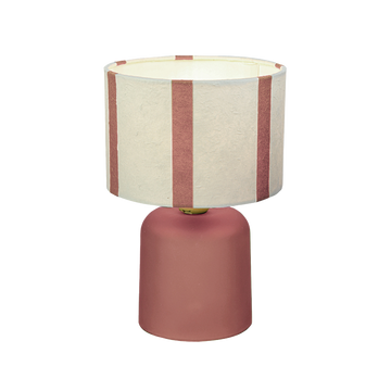 Deco LED raya rosa a pilas D13 H20cm en Tilda Deco
