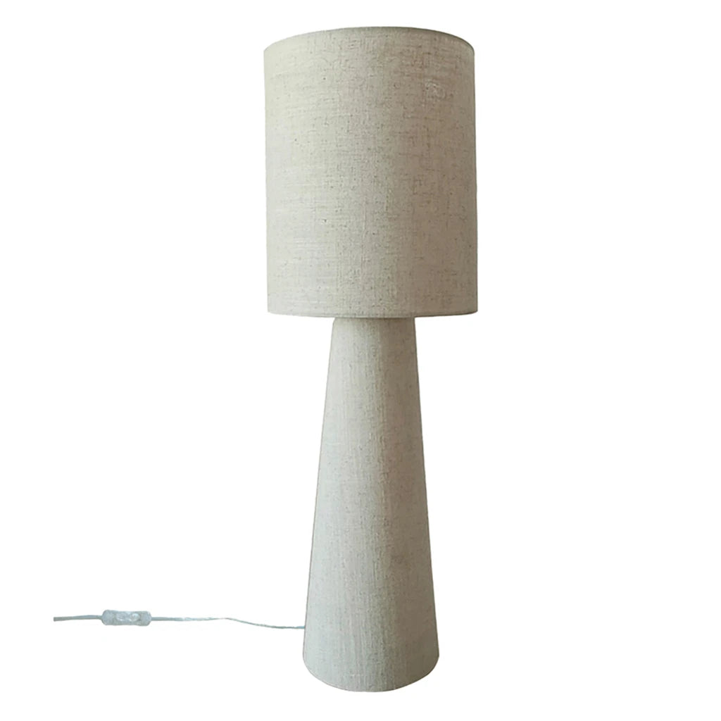 Lámpara Saturne Toile GM Crema