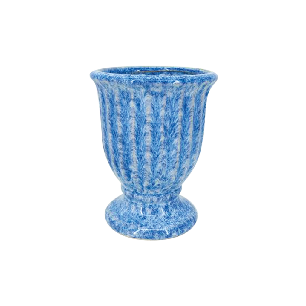 Jarrón Apolline Azul Givré