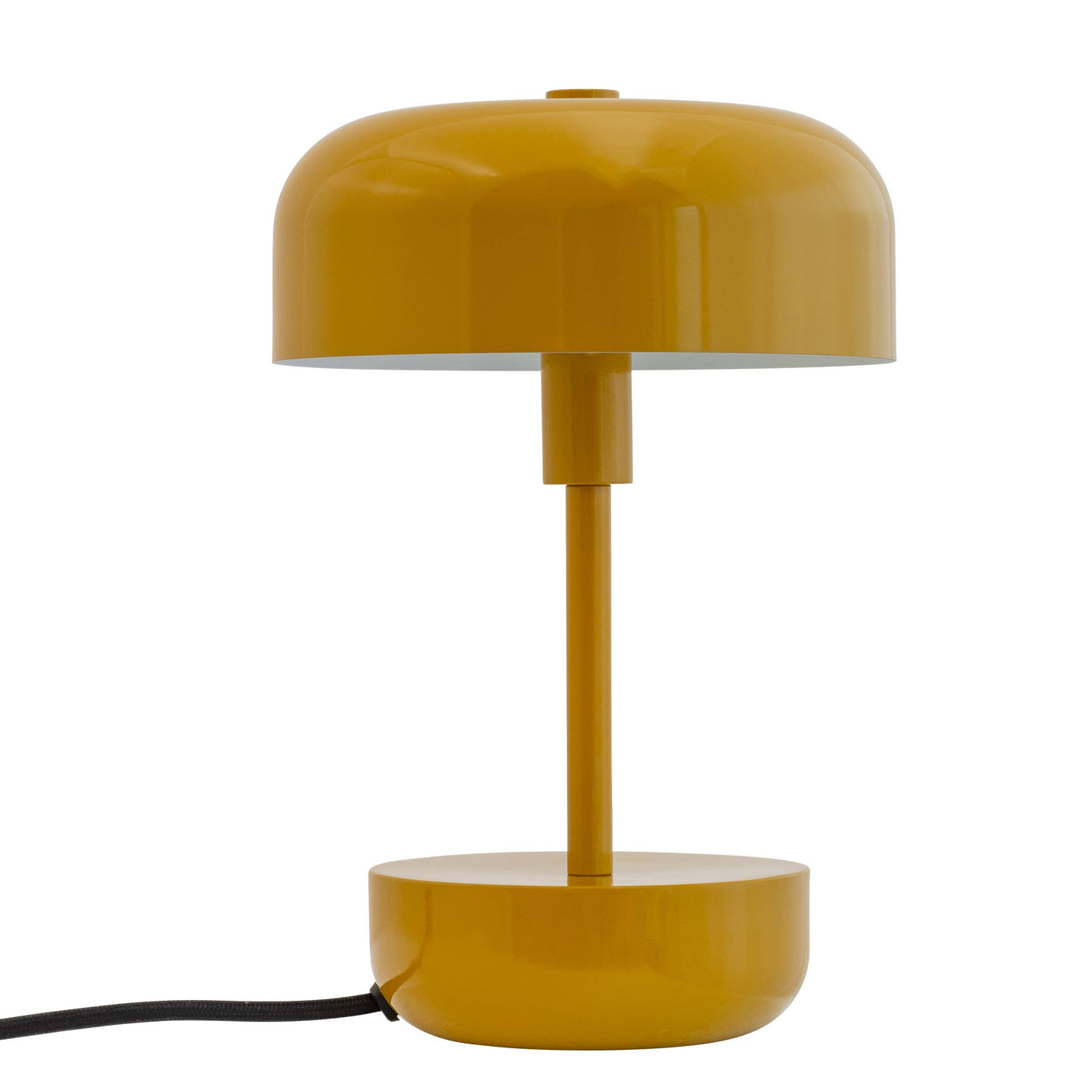 Lámpara de mesa amarilla Haipot