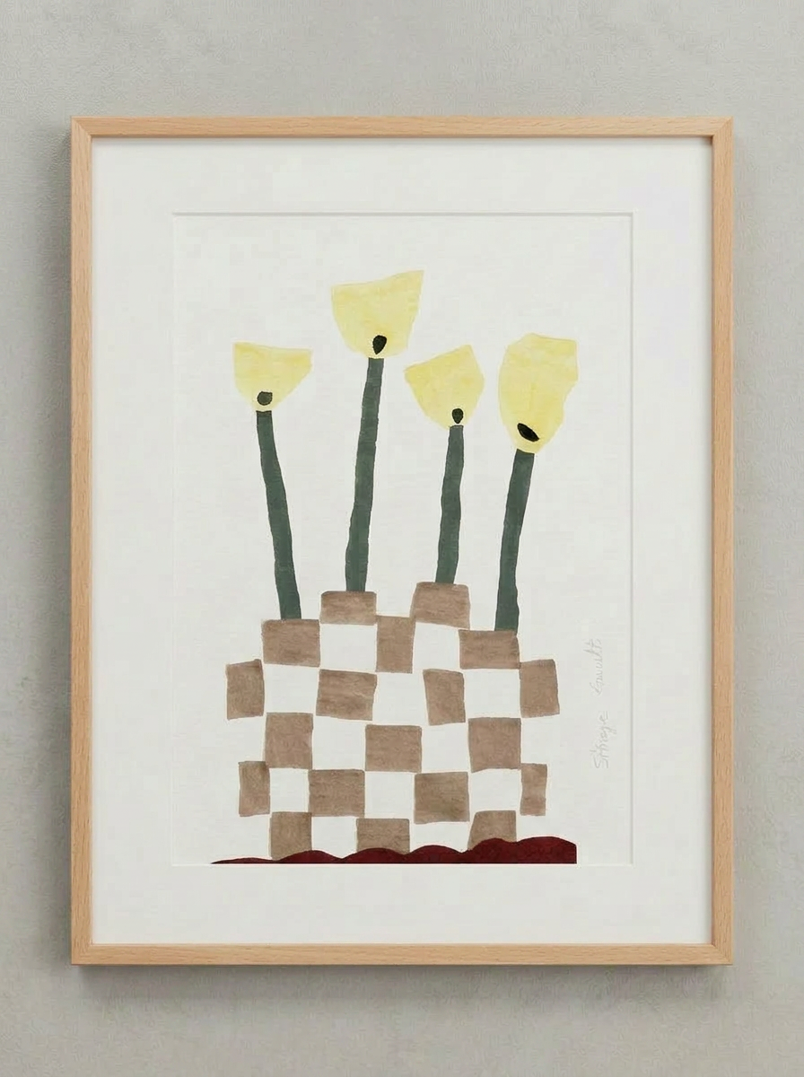Les bavardes — Solange Pinault — Technique mixte et collage sur papier, 100×80 cm