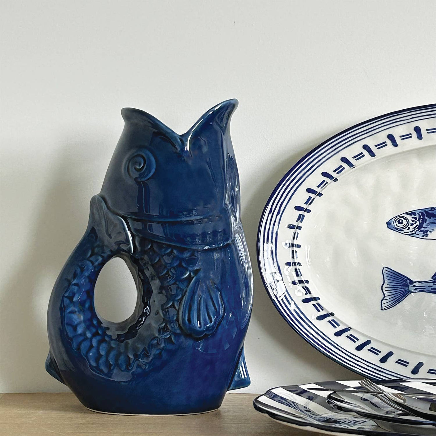 Plato ovalado fish L38,9 P25,5 H3,2cm