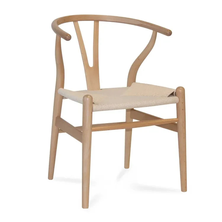 Silla Altea Madera Natural Rattan Natural