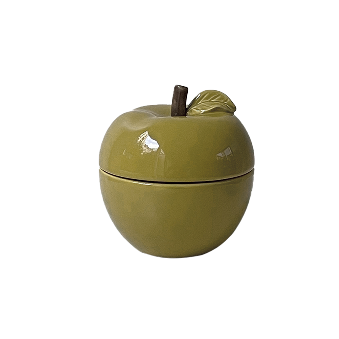 Vela pom' glow caqui vainilla D9,8 H10,2cm en Tilda Deco