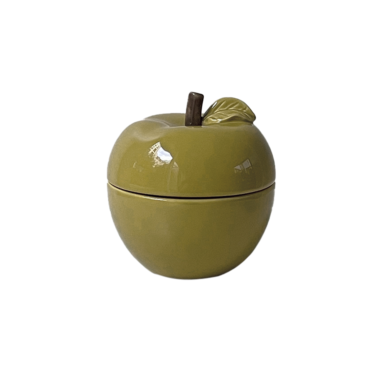 Vela pom' glow caqui vainilla D9,8 H10,2cm en Tilda Deco