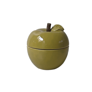 Vela pom' glow caqui vainilla D9,8 H10,2cm en Tilda Deco