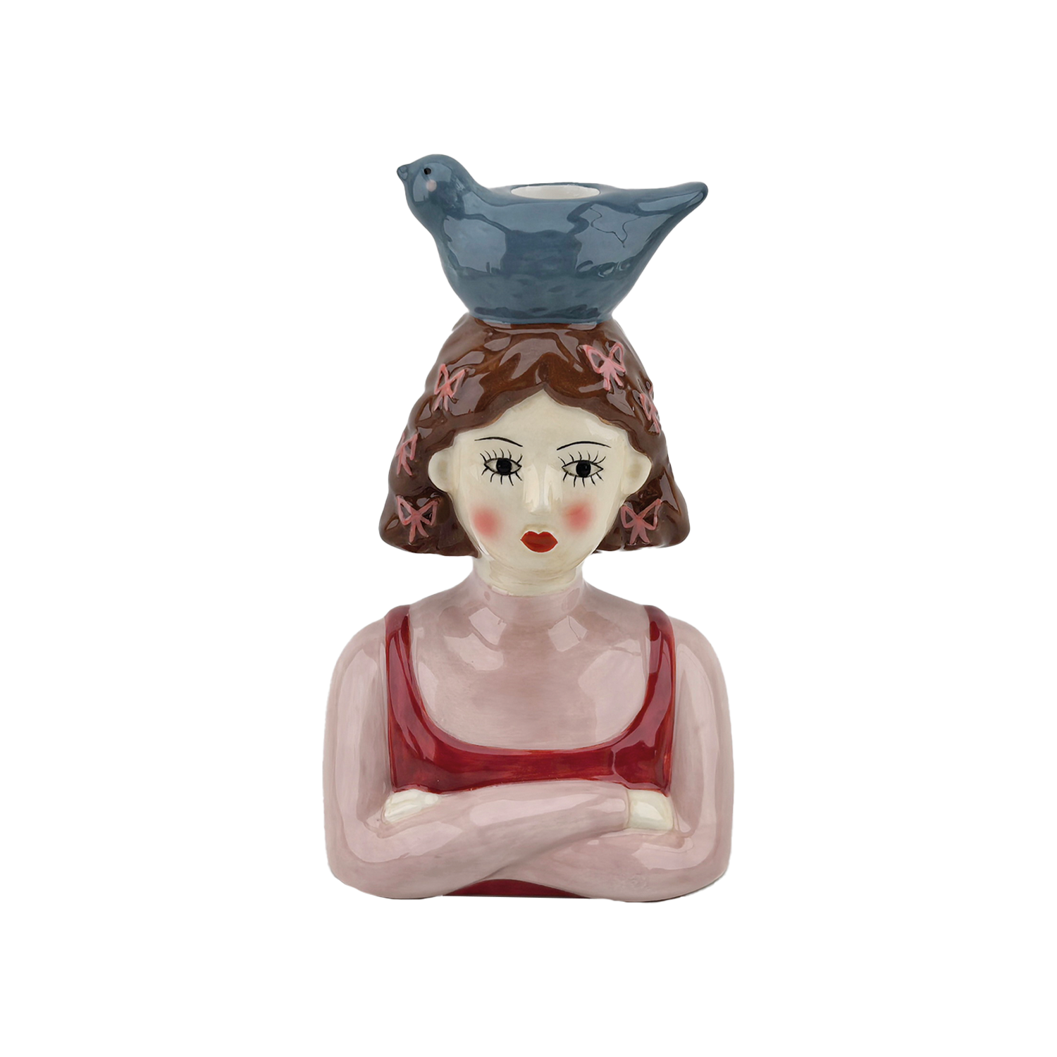 Candelabro niña L12,8 P8,4 H19,6cm en Tilda Deco