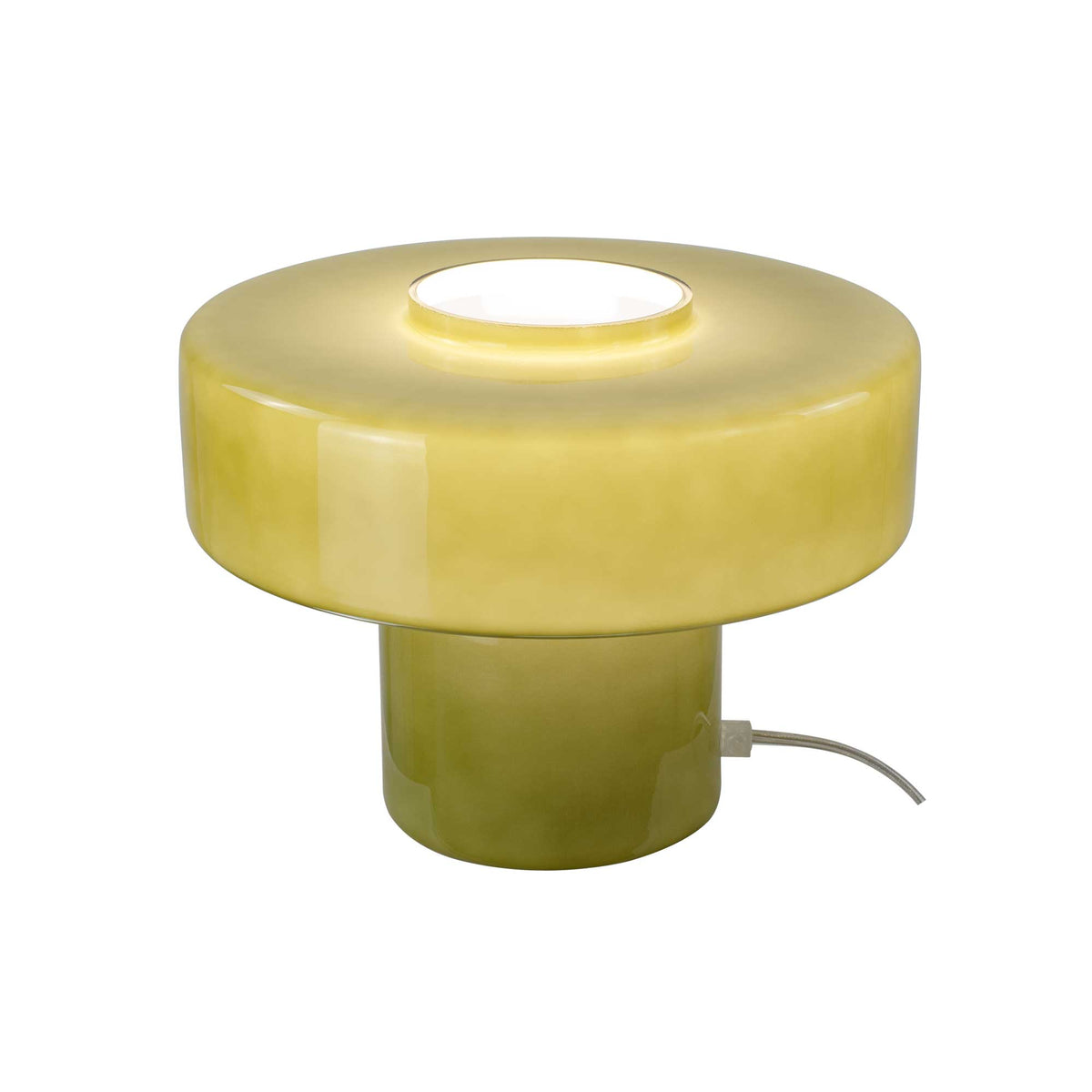 Lámpara de mesa de vidrio coloreado estilo retro Foza: Verde en Tilda Deco - imagen 10