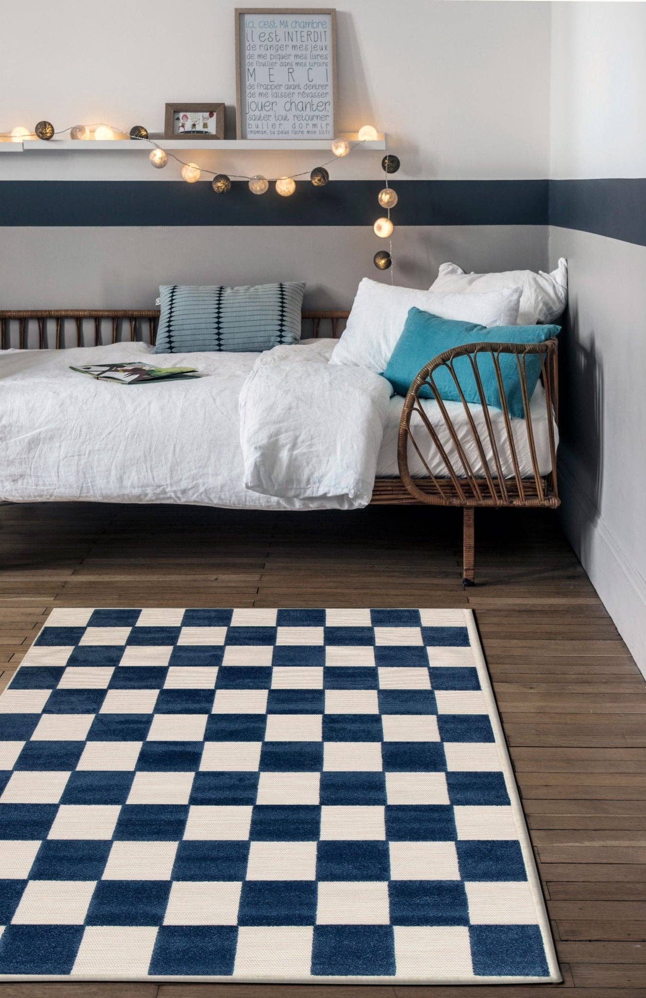 Alfombra infantil con efecto esculpido SMALL TILES