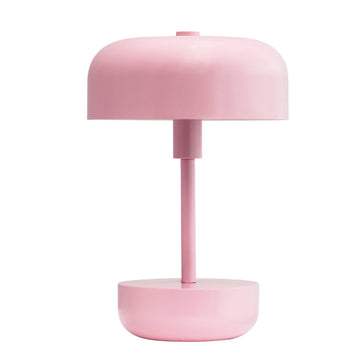 Lámpara de mesa recargable LED rosa Haipot en Tilda Deco