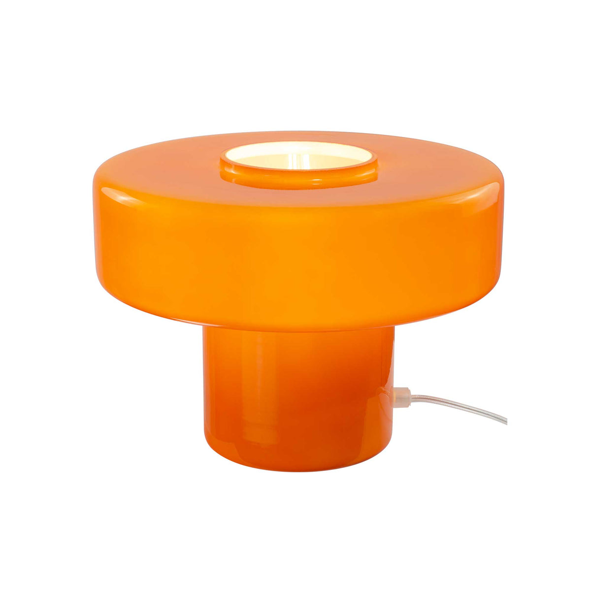 Lámpara de mesa de vidrio coloreado estilo retro Foza: Verde en Tilda Deco - imagen 4