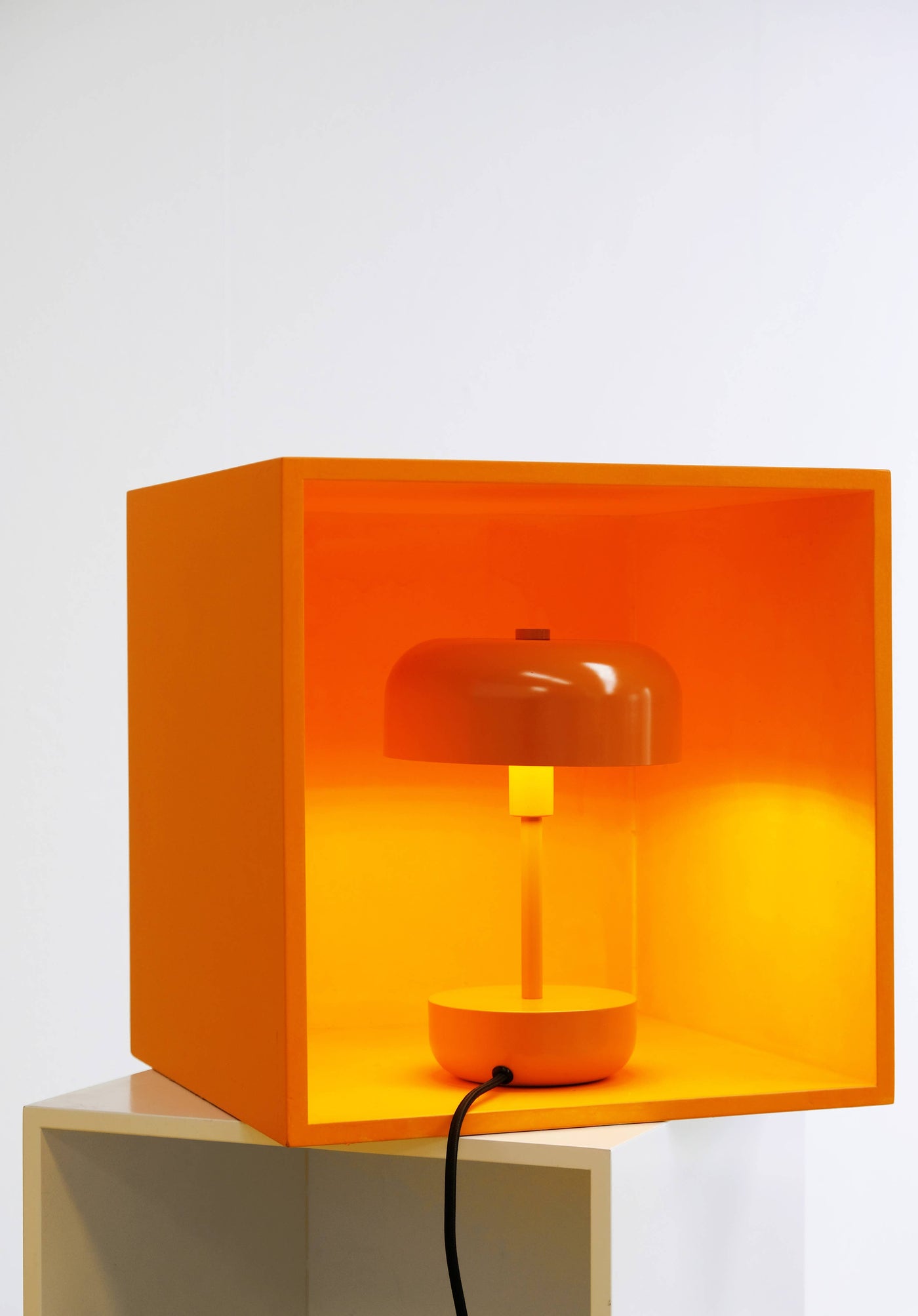 Lámpara de mesa Haipot naranja