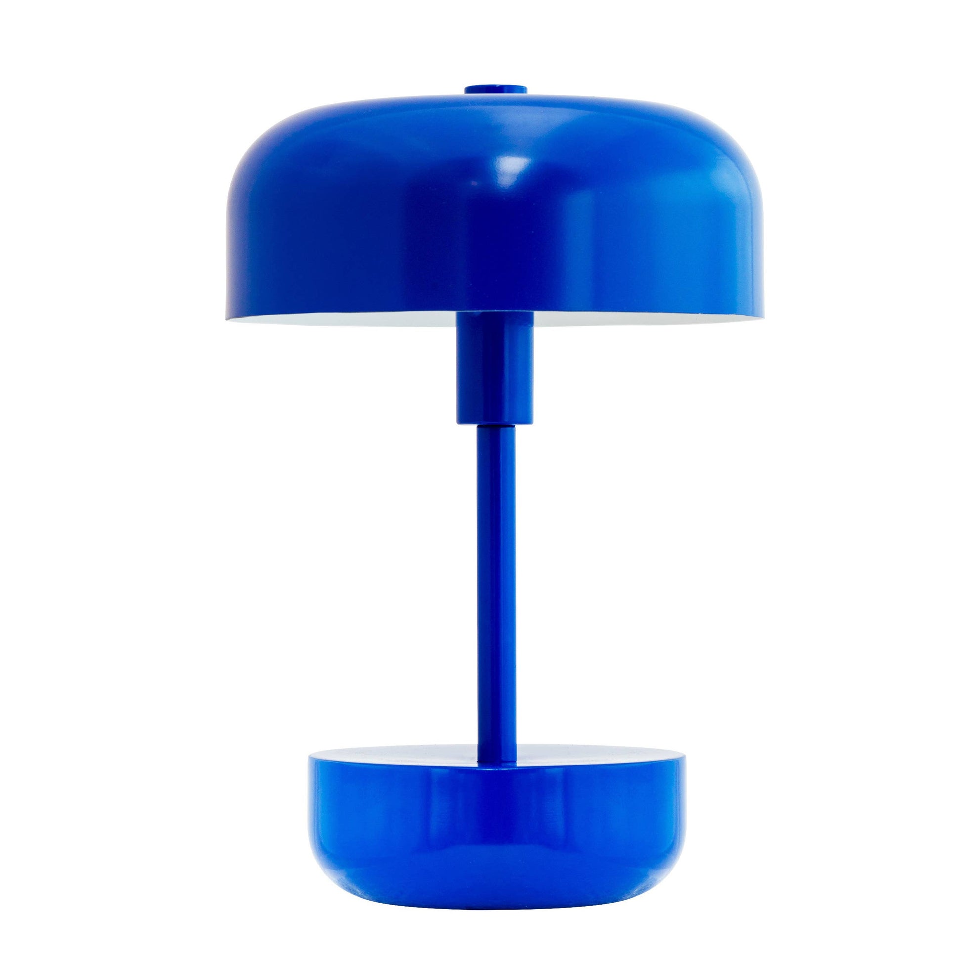 Lámpara de mesa recargable LED azul Haipot en Tilda Deco