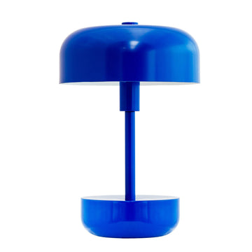 Lámpara de mesa recargable LED azul Haipot en Tilda Deco