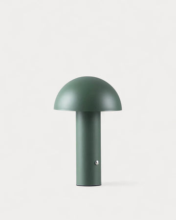 Lámpara de Mesa LED Inalámbrica Ø15 Biar (Verde Flora)