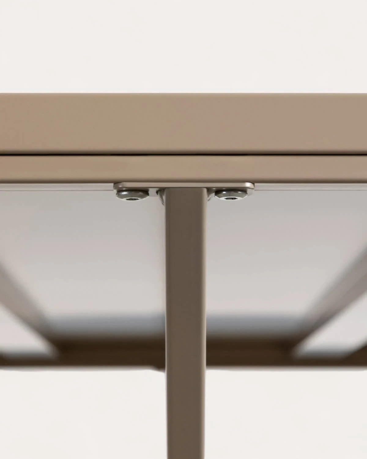 Escritorio de Acero Laminado Ibiza (Marrón Clay)