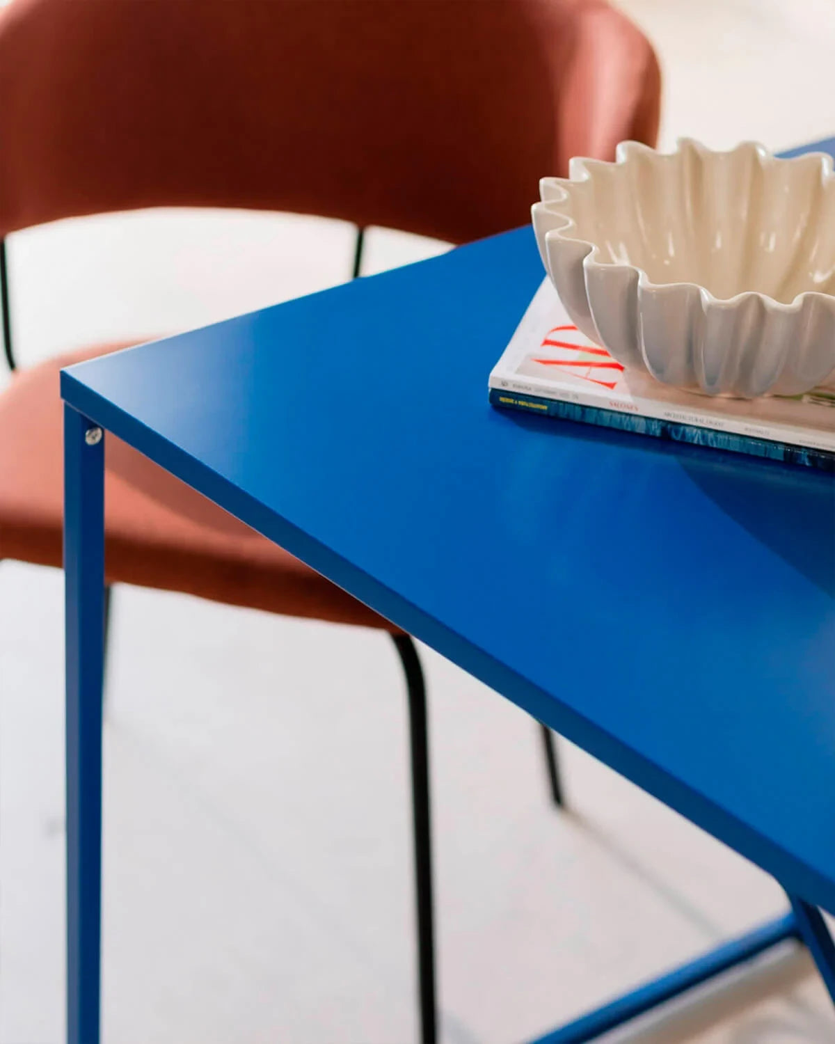 Escritorio de Acero Laminado Ibiza (Azul Sapphire)
