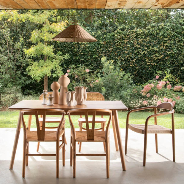 Mesa Comedor Fresno Oscuro