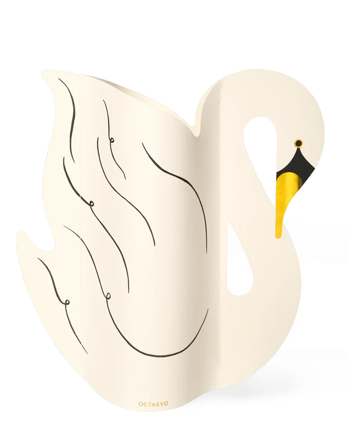 Paper Vase Swan