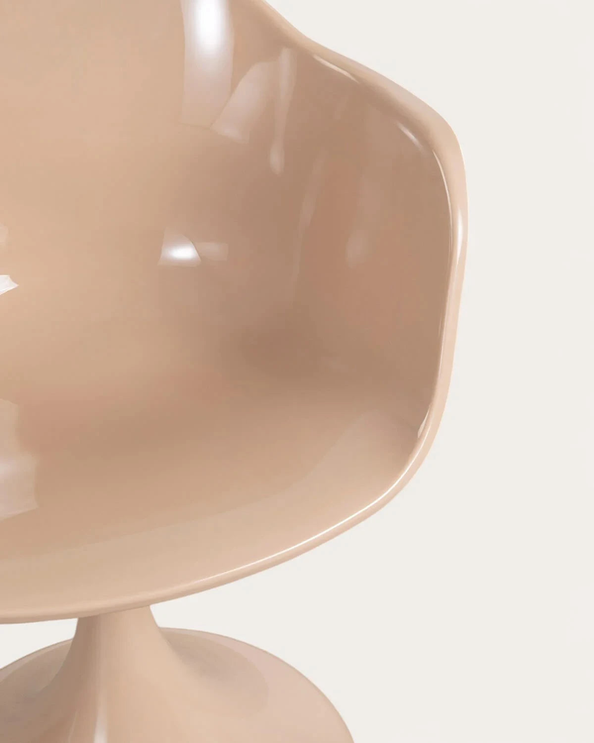 Silla de Comedor Policarbonato (Marrón Clay)
