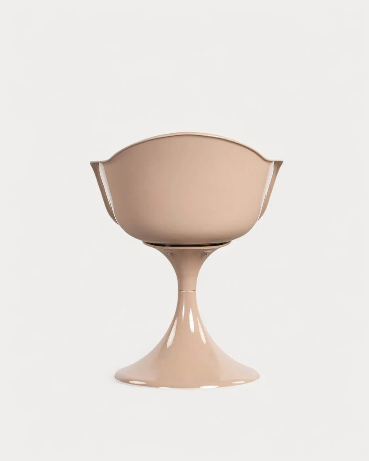 Silla de Comedor Policarbonato (Marrón Clay)