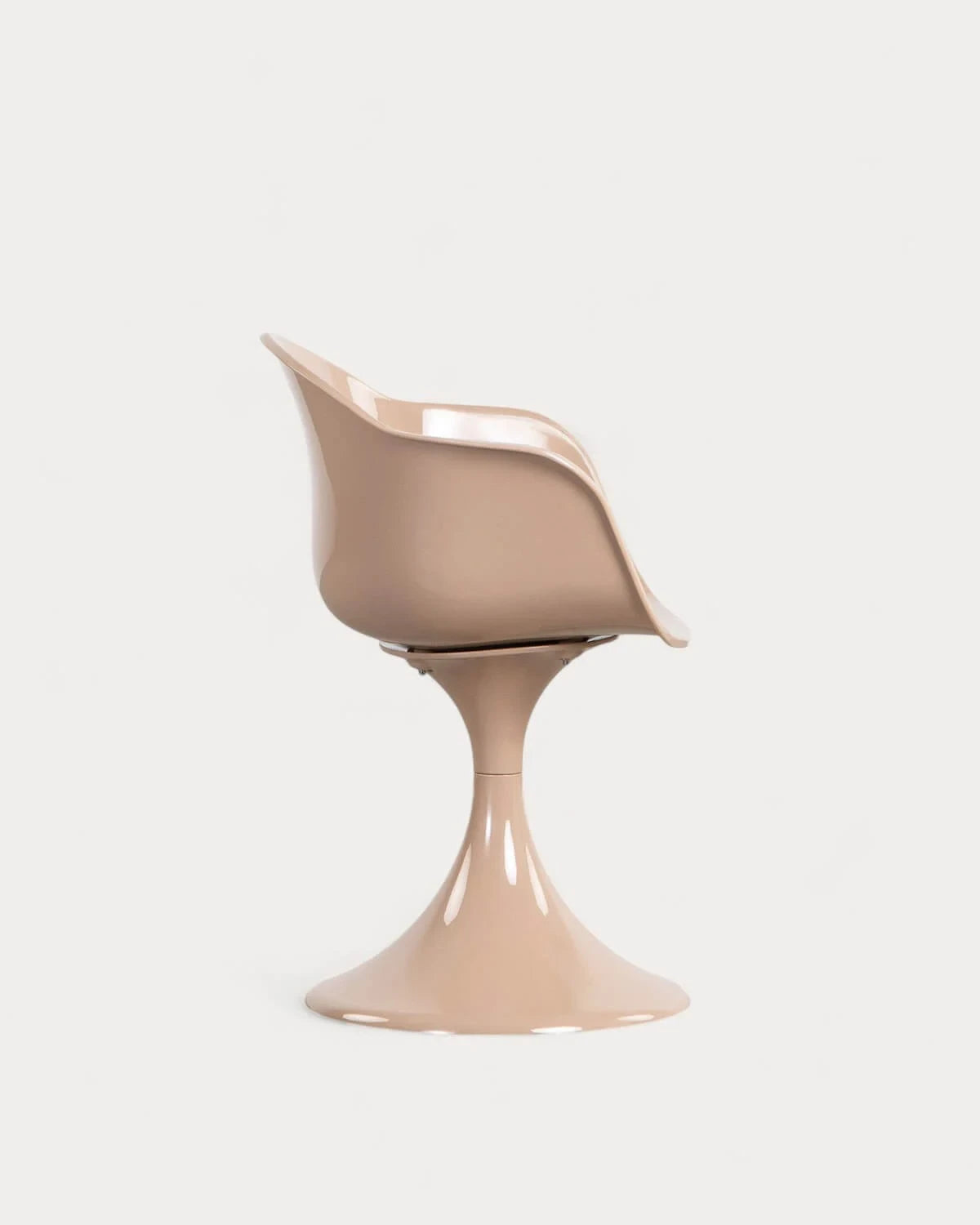 Silla de Comedor Policarbonato (Marrón Clay)