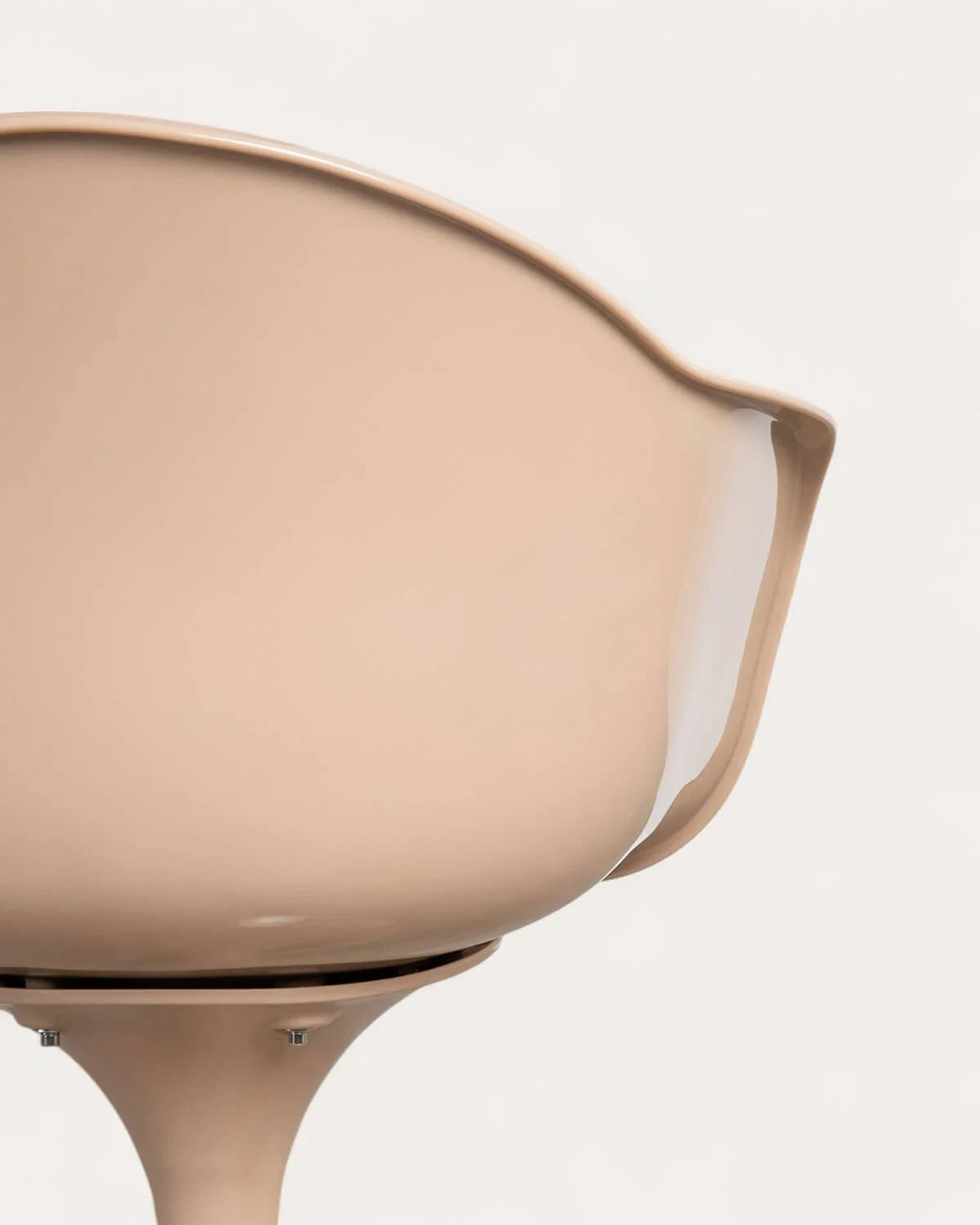 Silla de Comedor Policarbonato (Marrón Clay)