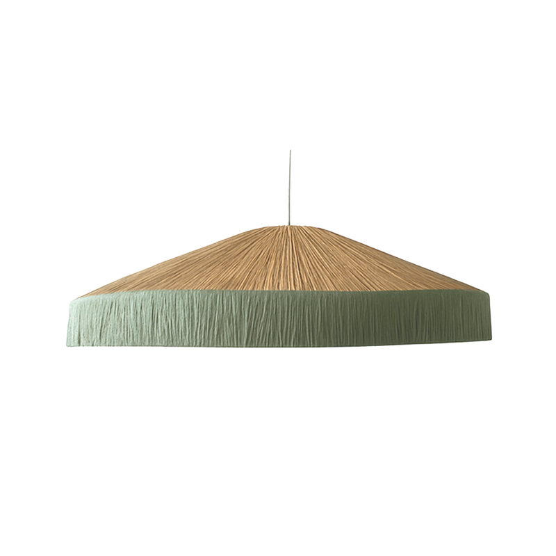 Pantalla para lámpara colgante Mistinguette PM matcha Ø60 H20 cm