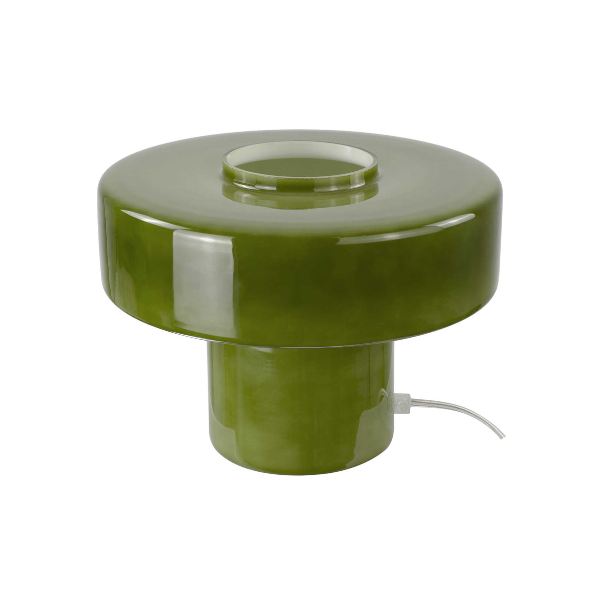 Lámpara de mesa de vidrio coloreado estilo retro Foza: Naranja en Tilda Deco - imagen 7