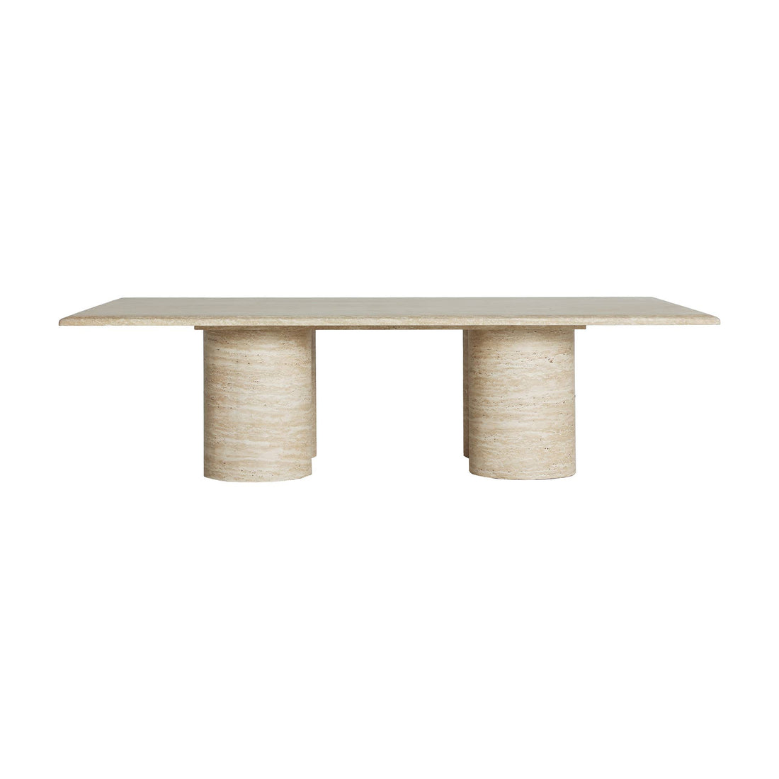 Mesa de centro de madera dm en color beige  de 130x70x35cm