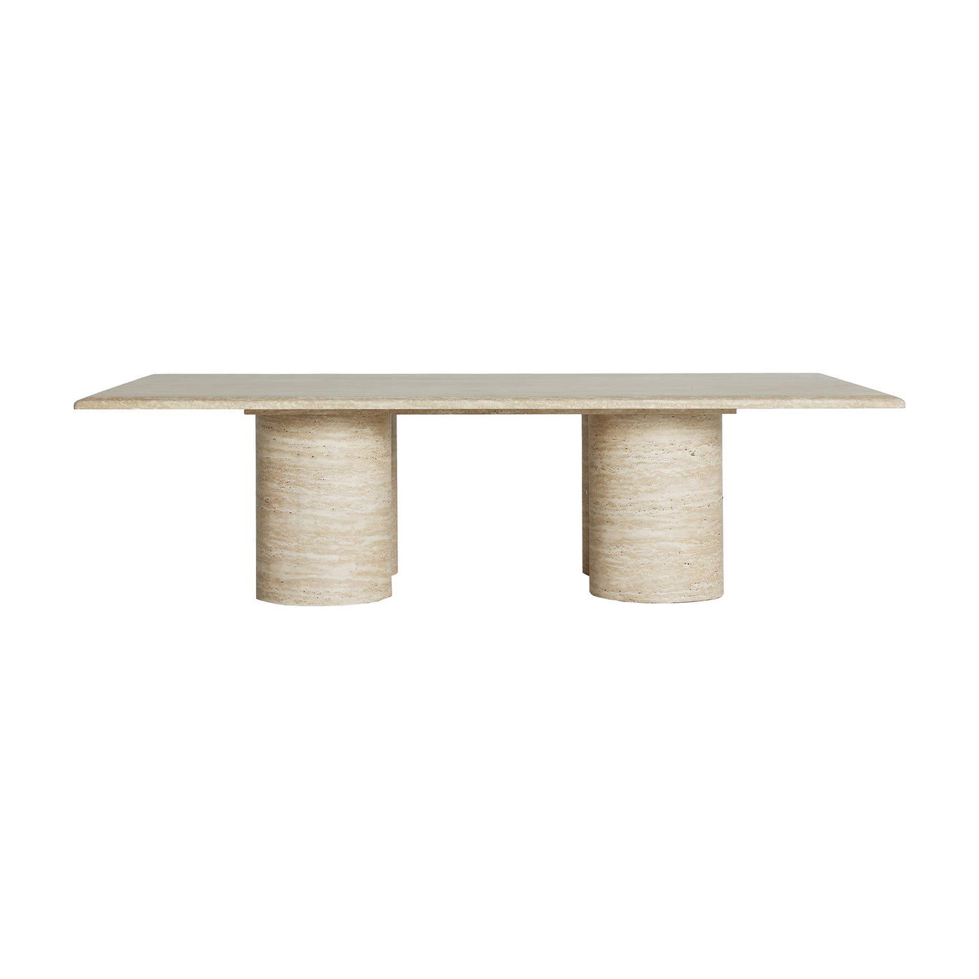 Mesa de centro de madera dm en color beige  de 130x70x35cm
