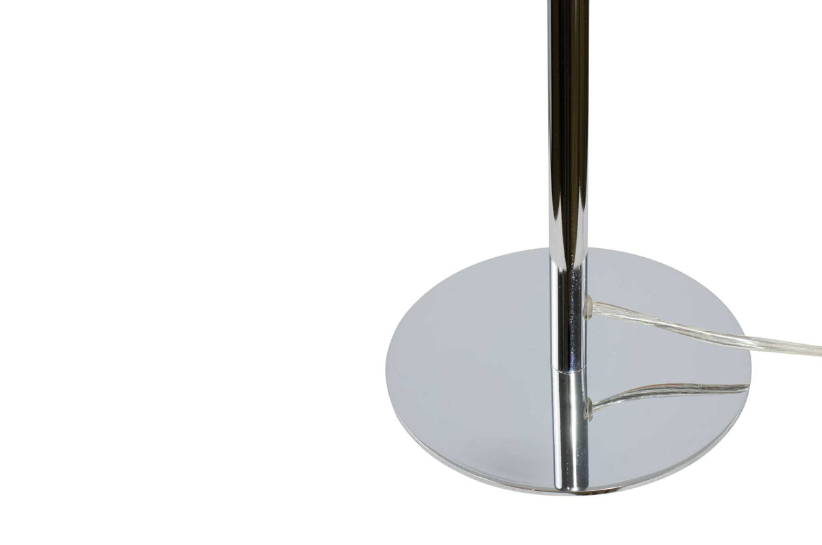 Lámpara de mesa de vidrio coloreado y metal cromado Zéni en Tilda Deco - imagen 10
