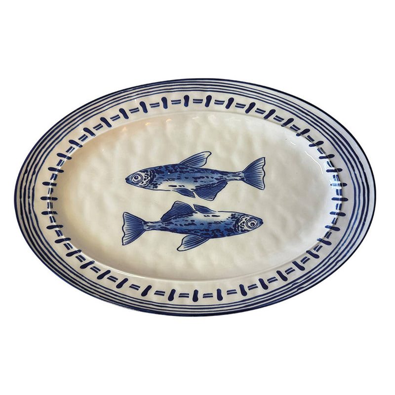 Plato ovalado fish L38,9 P25,5 H3,2cm